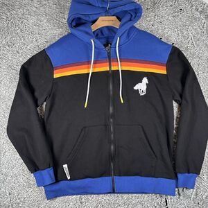 Montucky Cold Snacks Hoodie Men’s Medium Pullover Winter Colorblock Activewear